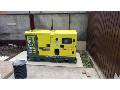 Генератор 13 квт на двигателе Isuzu для частного дома в г. Краснодар