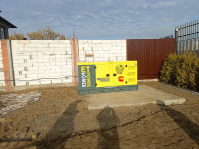 Поставка и монтаж генератора ET-POWER для частного дома с двигателем Cummins